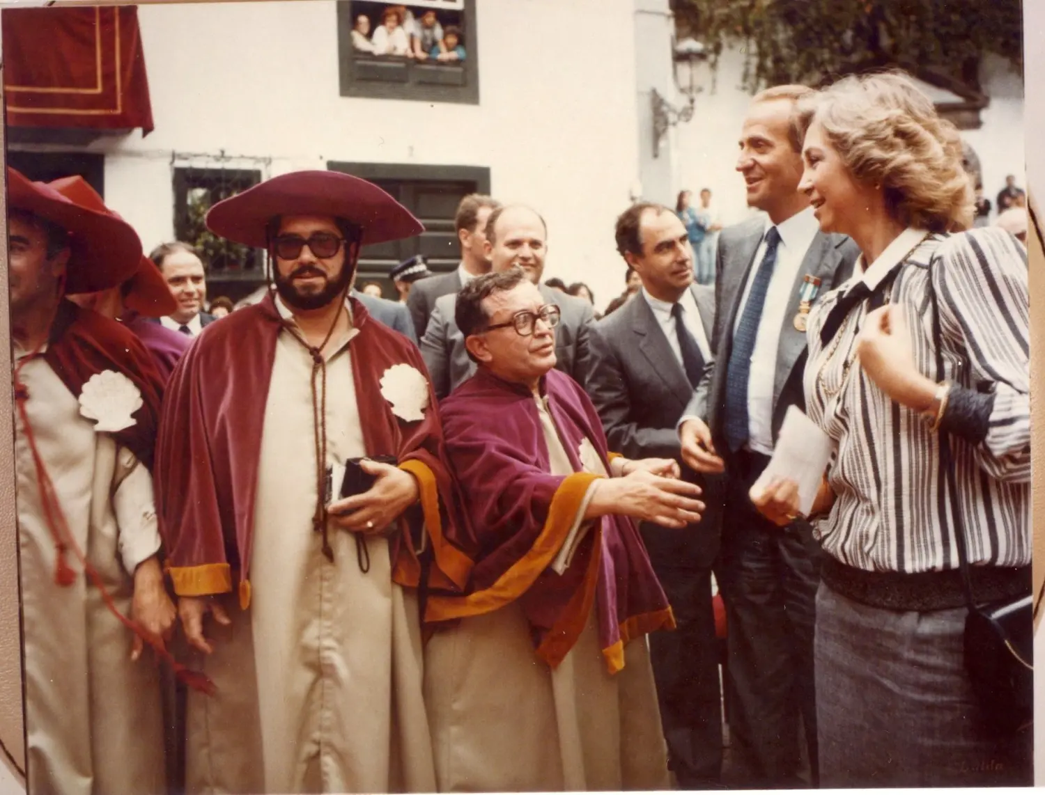 Visita de SS.MM. los Reyes de España a La Palma